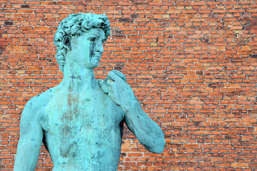 David Statue By Michelangelo In Copenhagen,  Denmark