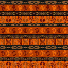 Ethnic african seamless pattern