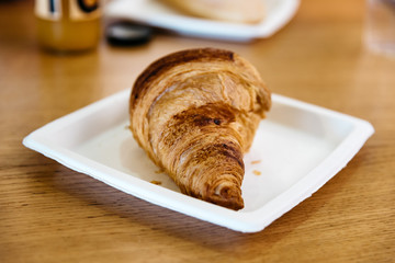 Breakfast in Airport cafe