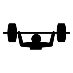 Gym and fitness lifestyle icon vector illustration graphic design