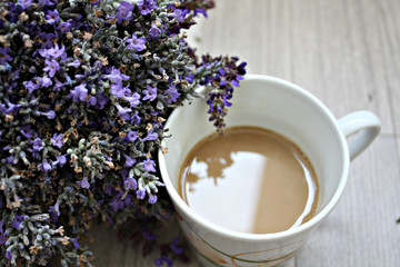 cup coffee flower