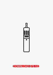 Electronic cigarette icon, Vector