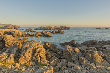 The beach of Ris in Noja, Cantabria