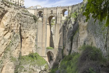 Photo sur Plexiglas Ronda Pont Neuf Puente Nuevo - Bridge in Ronda Spain