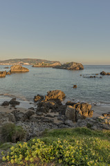 The beach of Ris in Noja, Cantabria