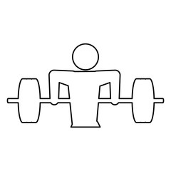 Gym and fitness lifestyle icon vector illustration graphic design