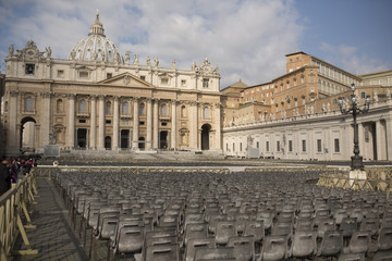 Obraz premium Saint Peter square in Vatican