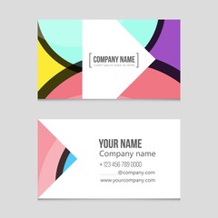 Fototapeta premium Abstract vector layout background set. For art template design, list, front page, mockup brochure theme style, banner, idea, cover, booklet, print, flyer, book, blank, card, ad, sign, sheet,, a4