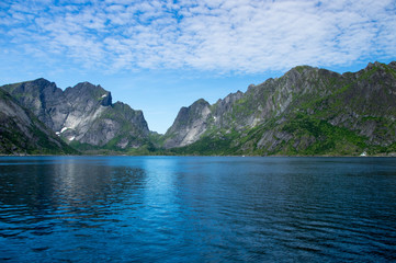 Fjord autour de Reine I Lofoten