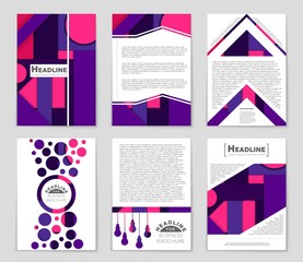 Abstract vector layout background set. For art template design, list, front page, mockup brochure theme style, banner, idea, cover, booklet, print, flyer, book, blank, card, ad, sign, sheet,, a4