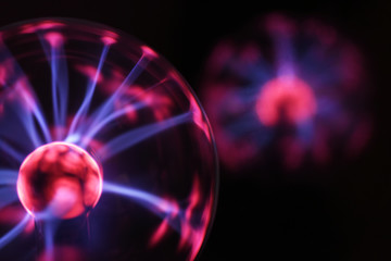 Abstract photo of electric waves.
