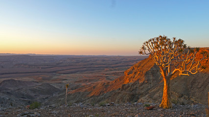 Fish River Canyon in Namibia