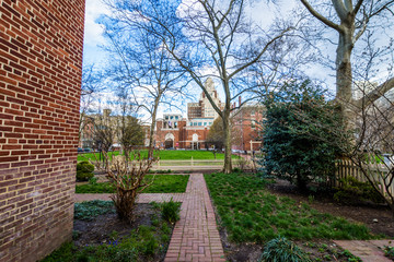 Thomas jefferson park garden in philadelphia pennsylvania