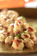 Chickpea Salad with Parma Ham