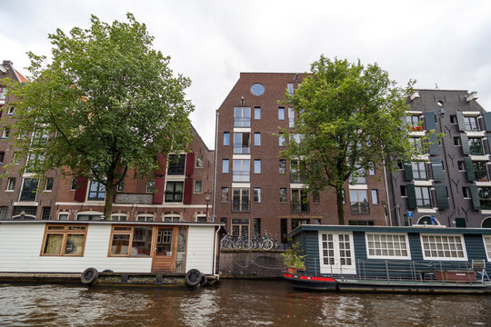 Houses Along Canal
