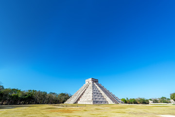 Chichen Itza Wide Angle View