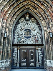 Westportal der St.-Nikolai-Kirche in Stralsund