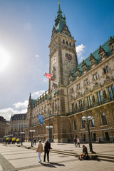 City Hall of Hamburg, Germany