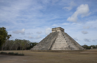 ancient site of Chichen itza in Yukatan region of Mexico