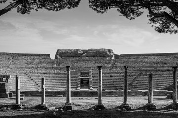 Amphitheater at Ostia Antica