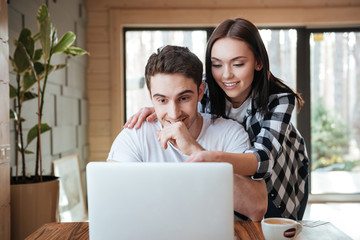 couple surfing the internet