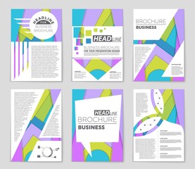 Abstract vector layout background set. For art template design, list, front page, mockup brochure theme style, banner, idea, cover, booklet, print, flyer, book, blank, card, ad, sign, sheet,, a4