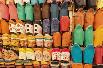 Obraz premium The market in Medina Fes, Morocco