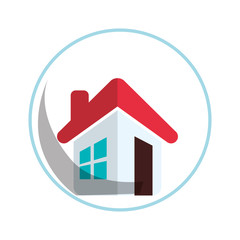 Home real state icon vector illustration graphic design