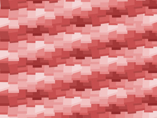 Colorful geometric pink squares pattern background - 145040951