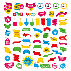 Handshake icons. World, Smile happy face.