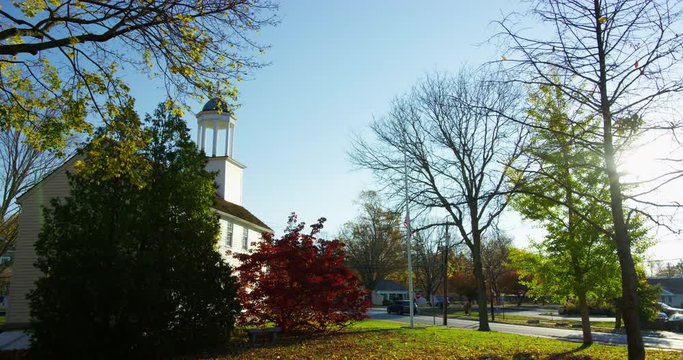 The old school house in Branford, Connecticut.
