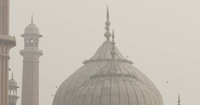 Jama Masjid in Old Delhi, India