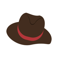 Vintage male hat icon vector illustration graphic design