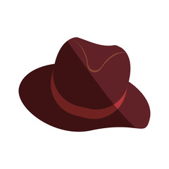 Vintage male hat icon vector illustration graphic design