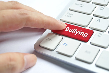 Cyber bullying / Social media witch hunting concept