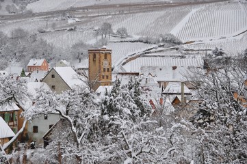 Snowy Village