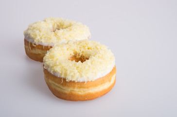 donut or tasty donut on the background.
