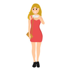 Girl doing Selfie mobile phone.