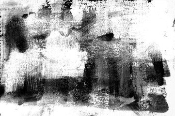 Naklejka na ściany i meble Dust and Scratched Textured. Abstract black acrylic background.