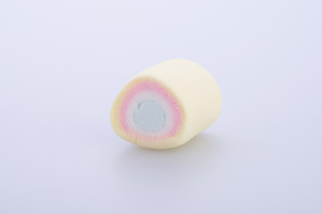 marshmallows or marshmallows candy on the background.