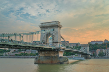 Obraz premium Beautiful Capital City of Budapest in Hungary