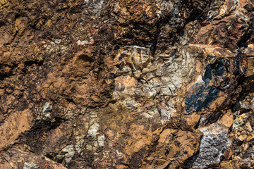 Stone on mountain texture