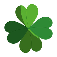 clover leaf isolated icon vector illustration design