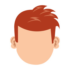 young irish man character vector illustration design