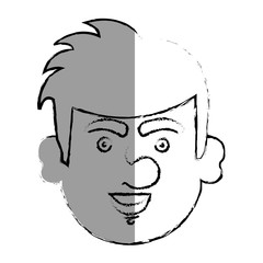 young irish man character vector illustration design