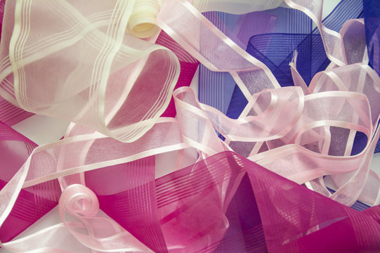 colorful ribbons