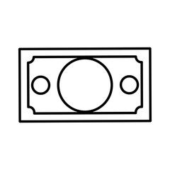 bills money isolated icon vector illustration design