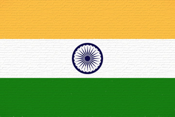 Flag of India Wall