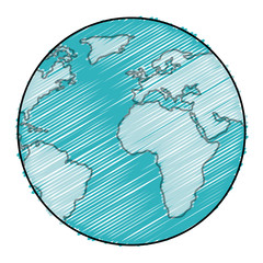 world planet earth icon vector illustration design