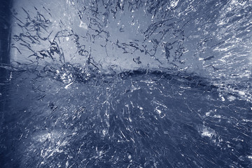transparent ice background
